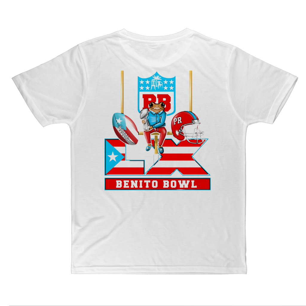 Benito Bowl Classic Sublimation Adult T-Shirt