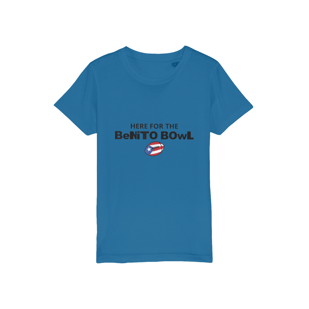 Benito Bowl Organic Jersey Kids T-Shirt