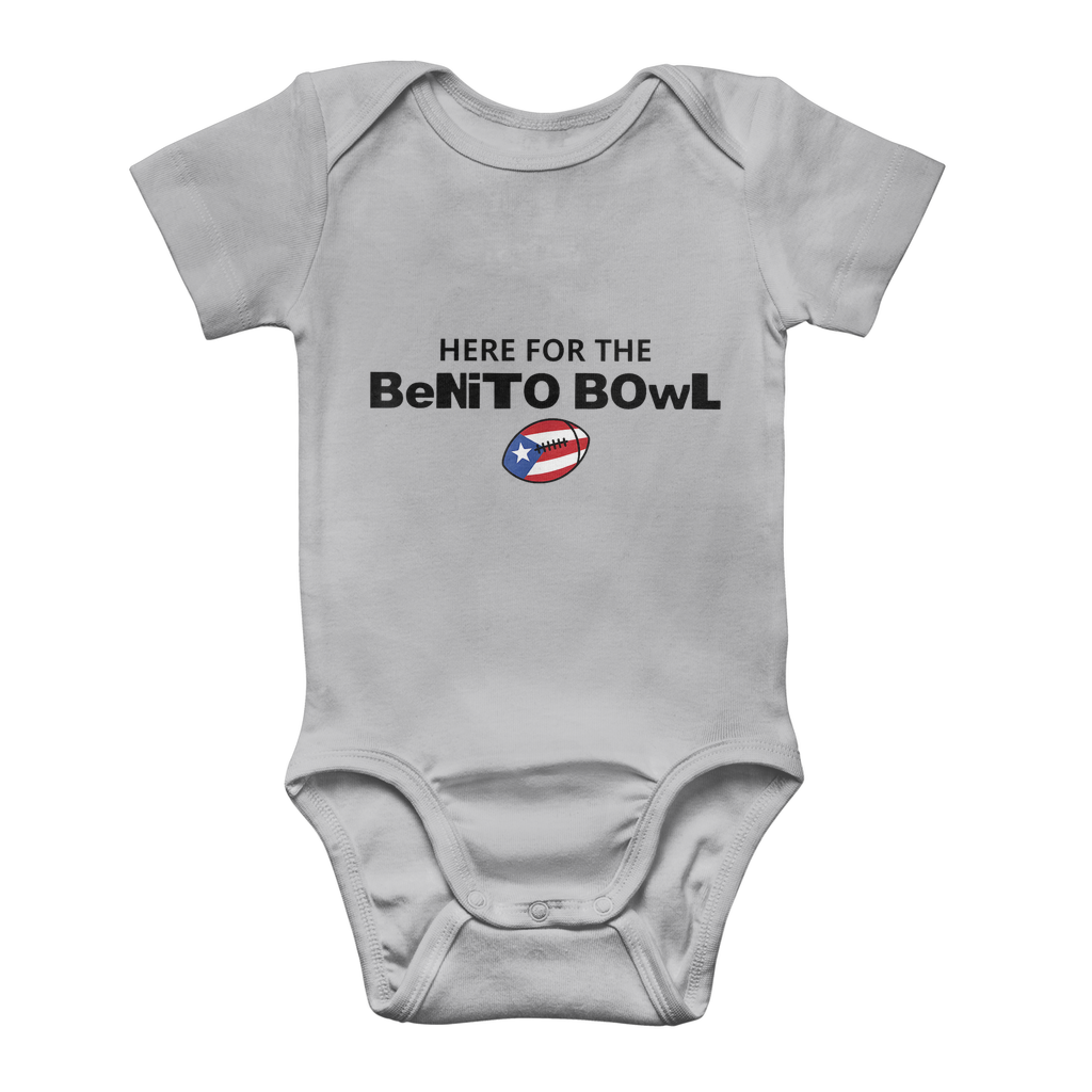 Benito Bowl Classic Baby Onesie Bodysuit