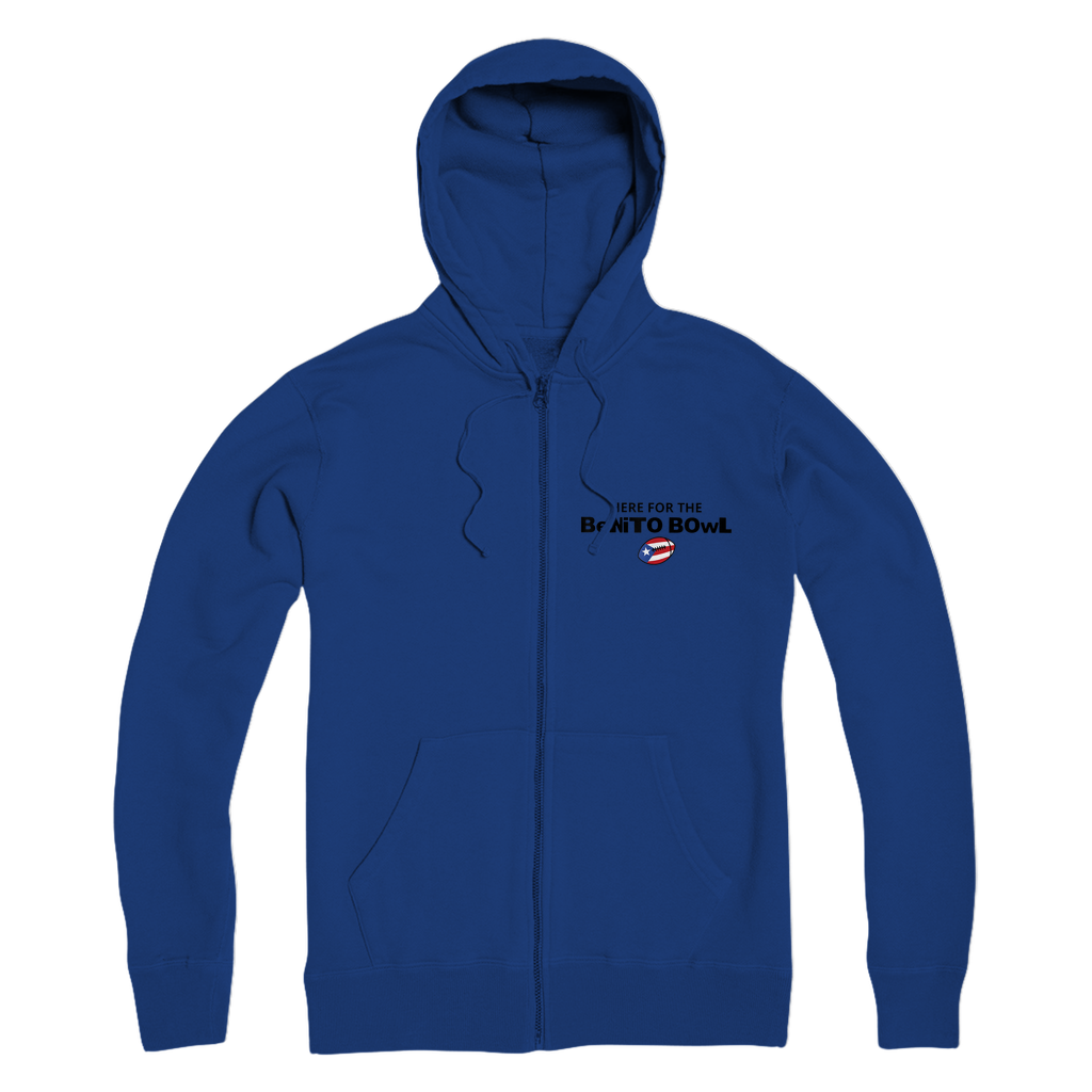Benito Bowl Premium Adult Zip Hoodie