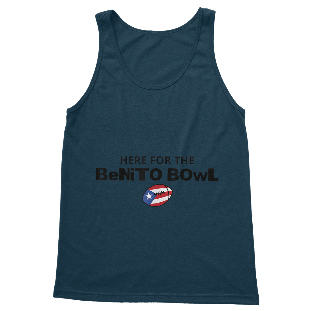 Benito Bowl Classic Adult Vest Top