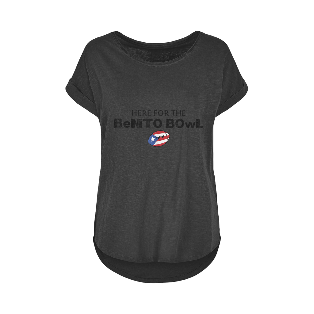 Benito Bowl Women's Long Slub T-Shirt XS-5XL