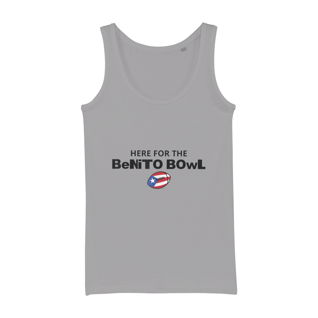 Benito Bowl Organic Jersey Womens Tank Top
