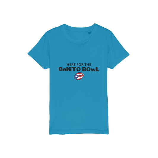 Benito Bowl Organic Jersey Kids T-Shirt