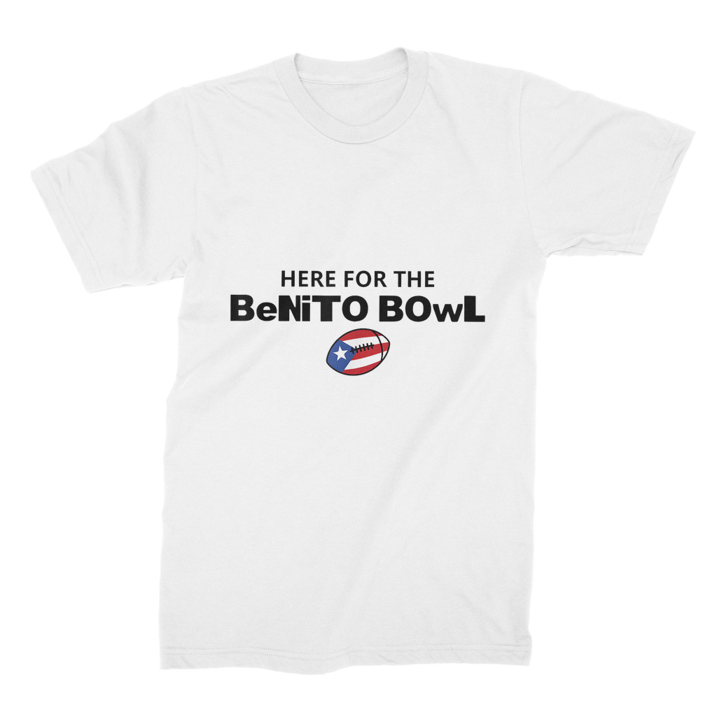 Benito Bowl Premium Jersey Adult T-Shirt