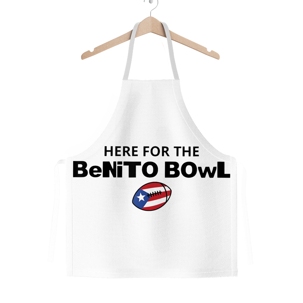 Benito Bowl Classic Sublimation Adult Apron