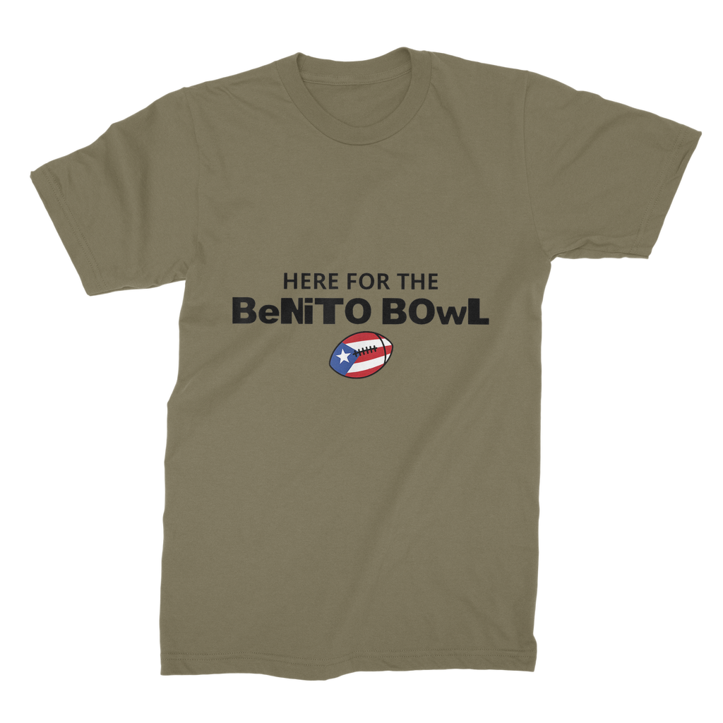 Benito Bowl Premium Jersey Adult T-Shirt