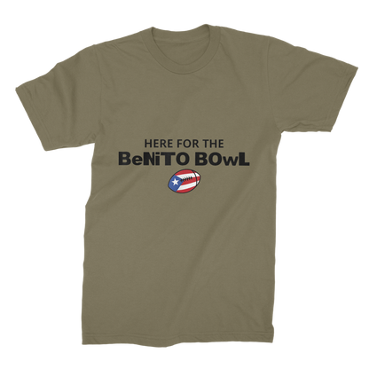 Benito Bowl Premium Jersey Adult T-Shirt
