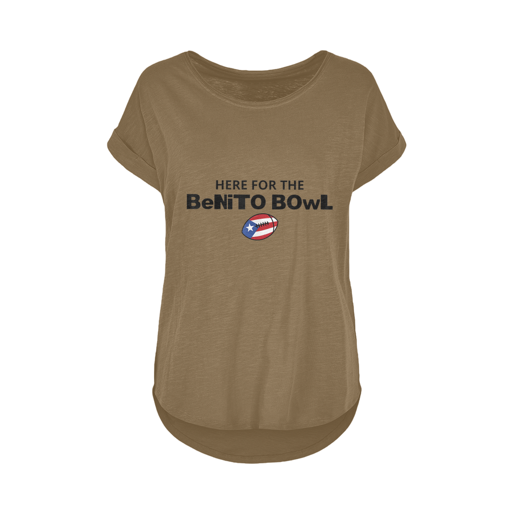 Benito Bowl Women's Long Slub T-Shirt XS-5XL