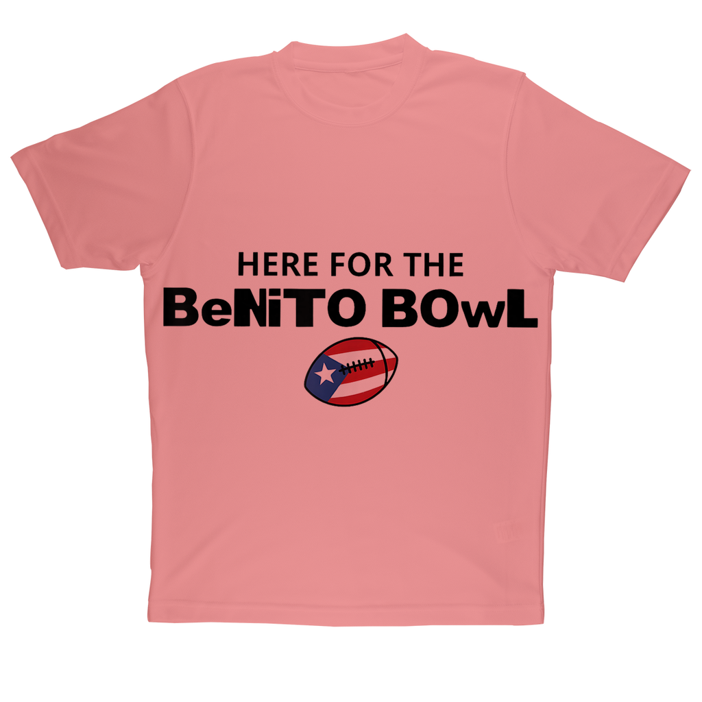 Benito Bowl Sublimation Performance Adult T-Shirt
