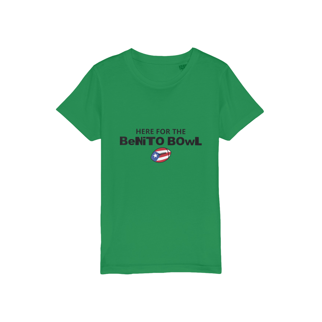 Benito Bowl Organic Jersey Kids T-Shirt