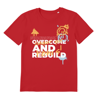 ZerofeaR Conquer Premium Organic Adult T-Shirt