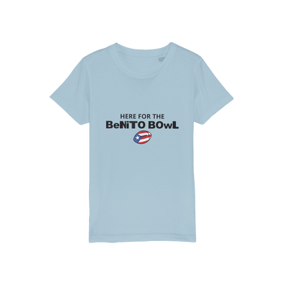 Benito Bowl Organic Jersey Kids T-Shirt