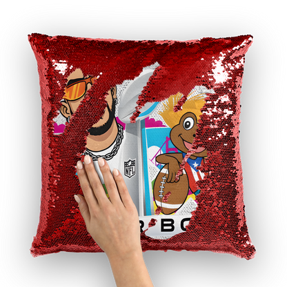 Benito Bowl Sequin Cushion Cover