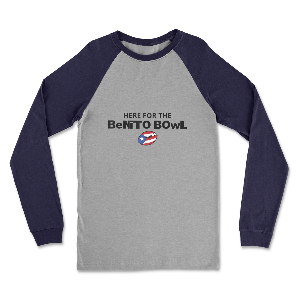 Benito Bowl Classic Raglan Long Sleeve Shirt
