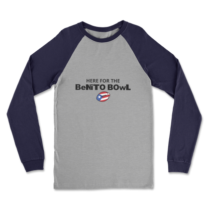 Benito Bowl Classic Raglan Long Sleeve Shirt