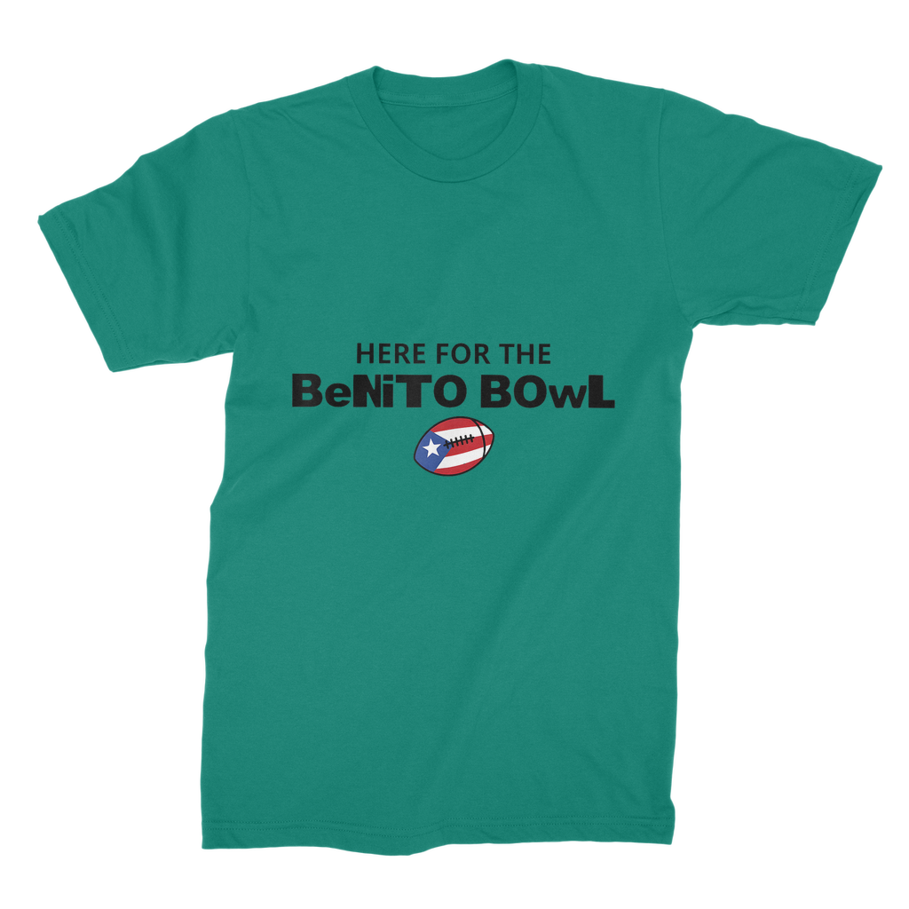 Benito Bowl Premium Jersey Adult T-Shirt