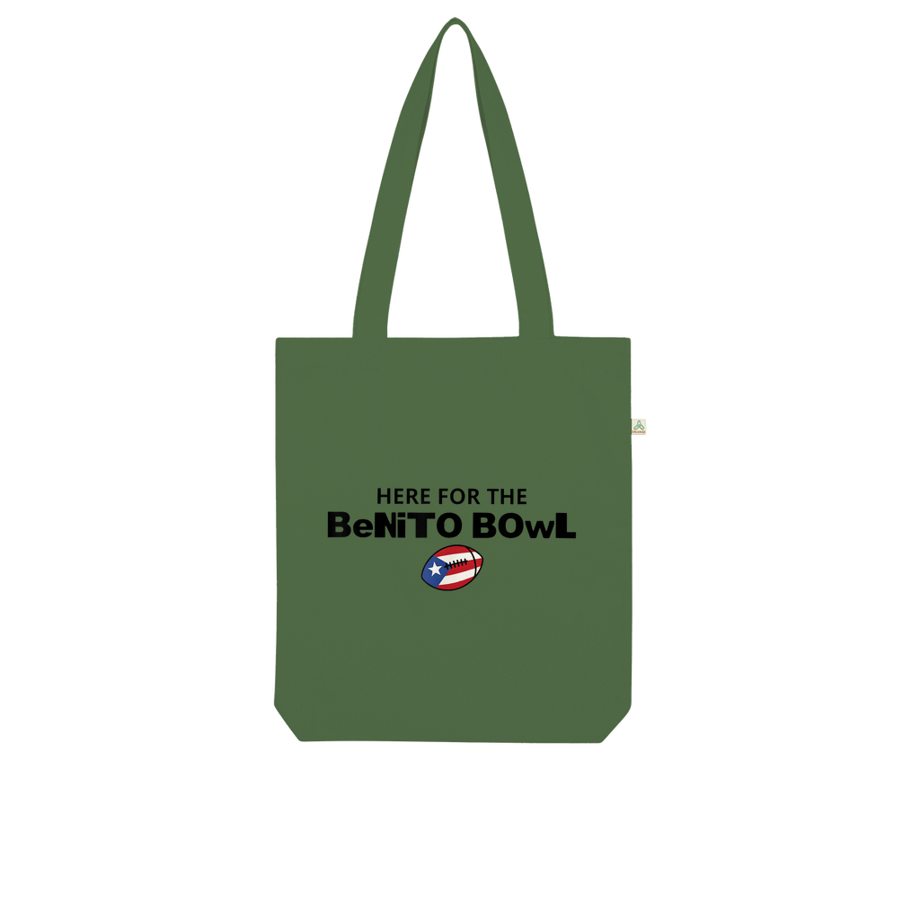Benito Bowl Organic Tote Bag