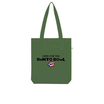 Benito Bowl Organic Tote Bag