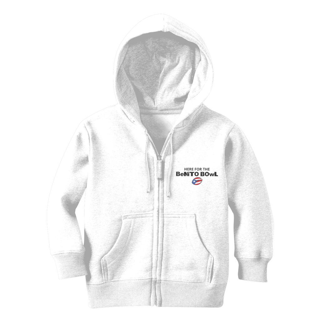 Benito Bowl Classic Kids Zip Hoodie