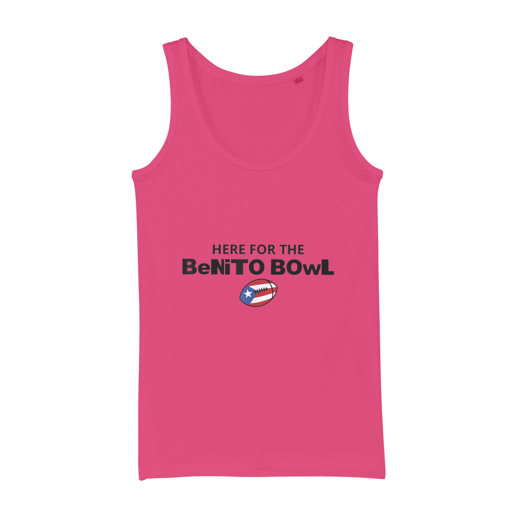 Benito Bowl Organic Jersey Womens Tank Top