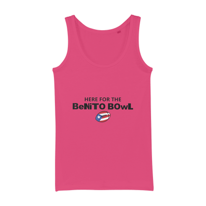 Benito Bowl Organic Jersey Womens Tank Top