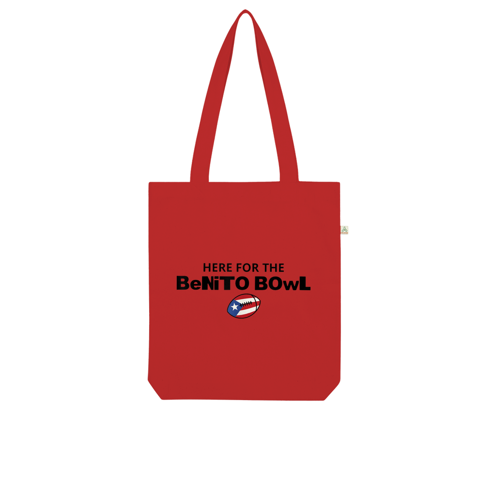 Benito Bowl Organic Tote Bag