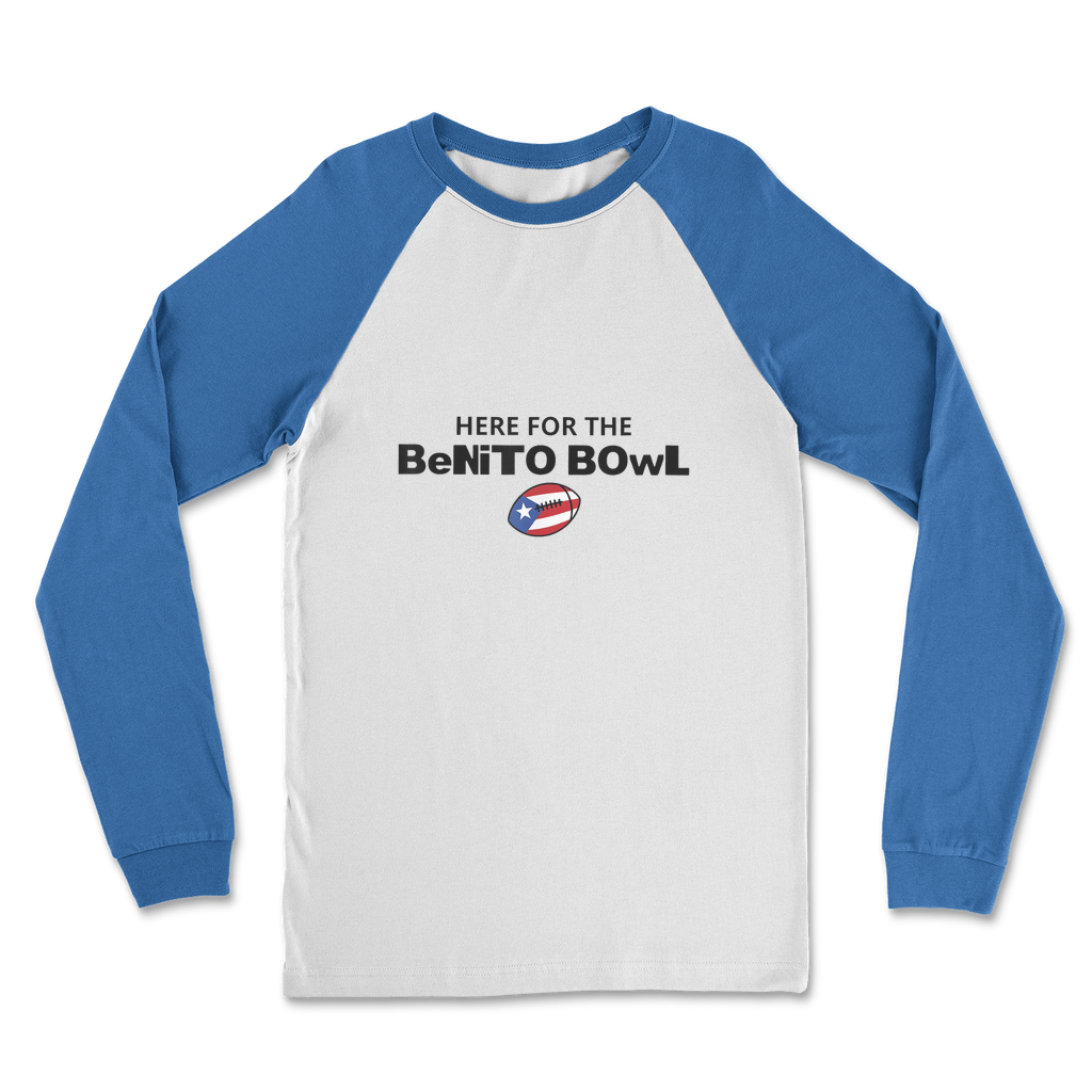 Benito Bowl Classic Raglan Long Sleeve Shirt