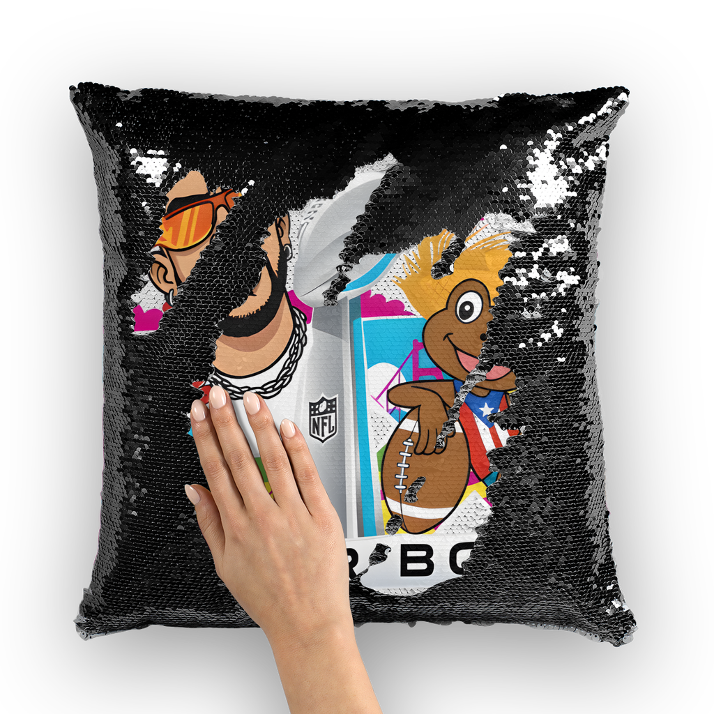 Benito Bowl Sequin Cushion Cover