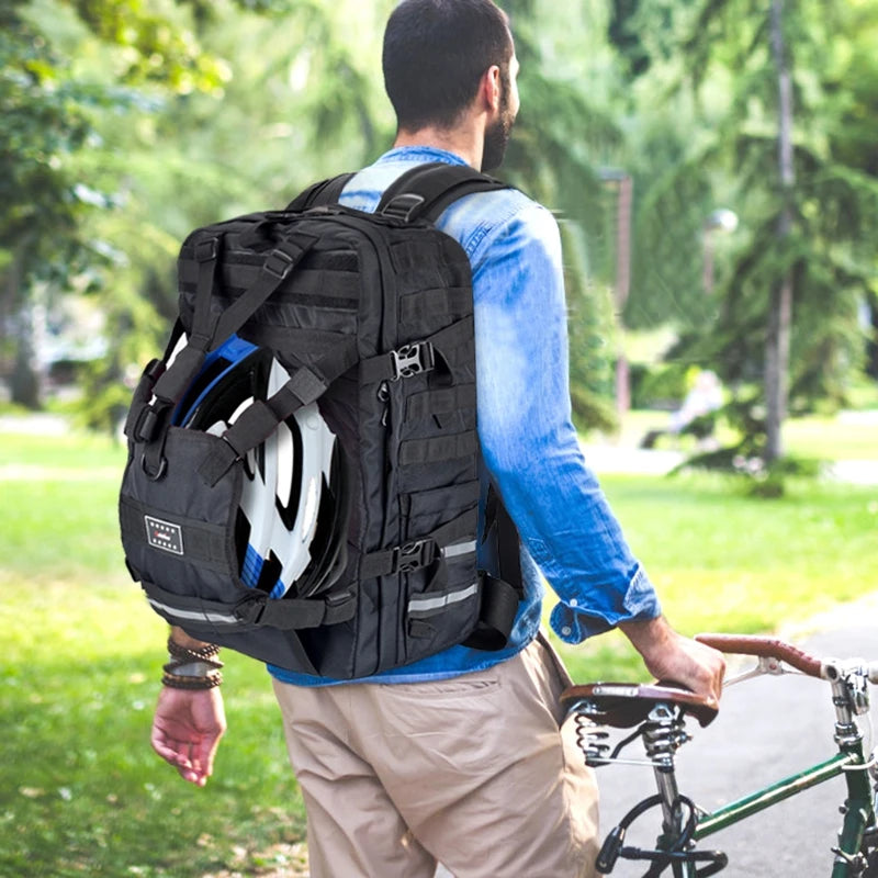 Motorcycle Helmet Backpack Waterproof