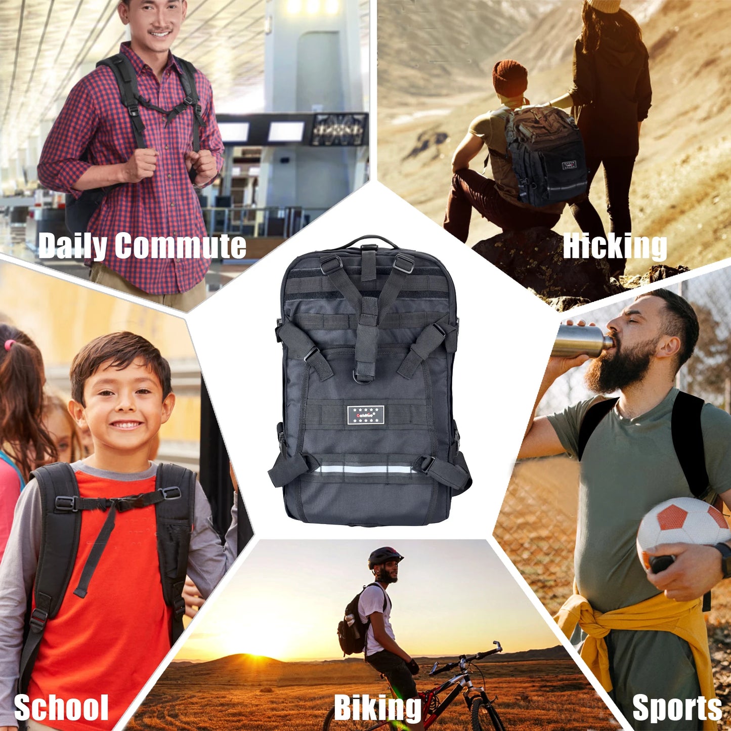 Motorcycle Helmet Backpack Waterproof