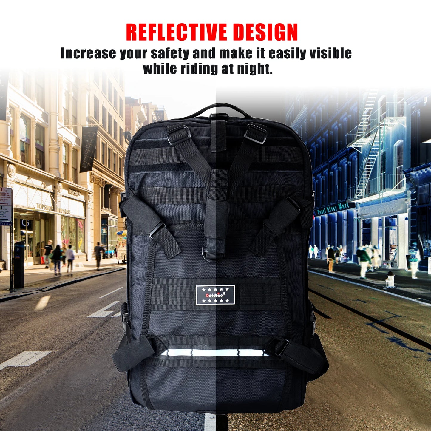 Motorcycle Helmet Backpack Waterproof