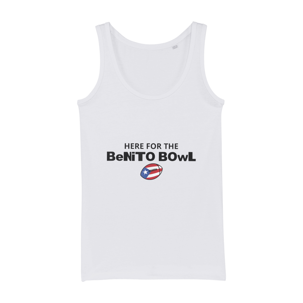 Benito Bowl Organic Jersey Womens Tank Top