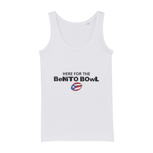 Benito Bowl Organic Jersey Womens Tank Top