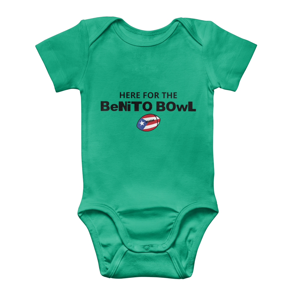 Benito Bowl Classic Baby Onesie Bodysuit