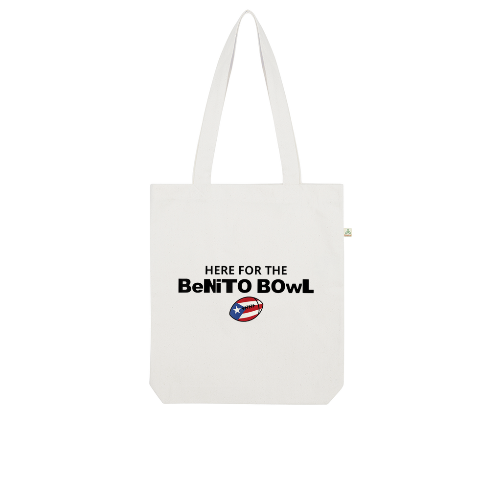Benito Bowl Organic Tote Bag