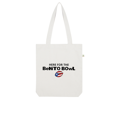 Benito Bowl Organic Tote Bag