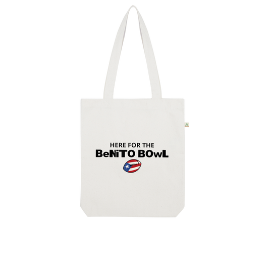 Benito Bowl Organic Tote Bag