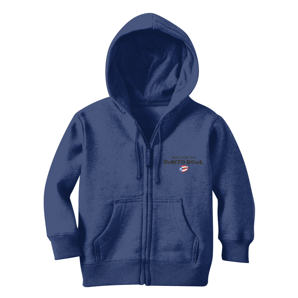 Benito Bowl Classic Kids Zip Hoodie
