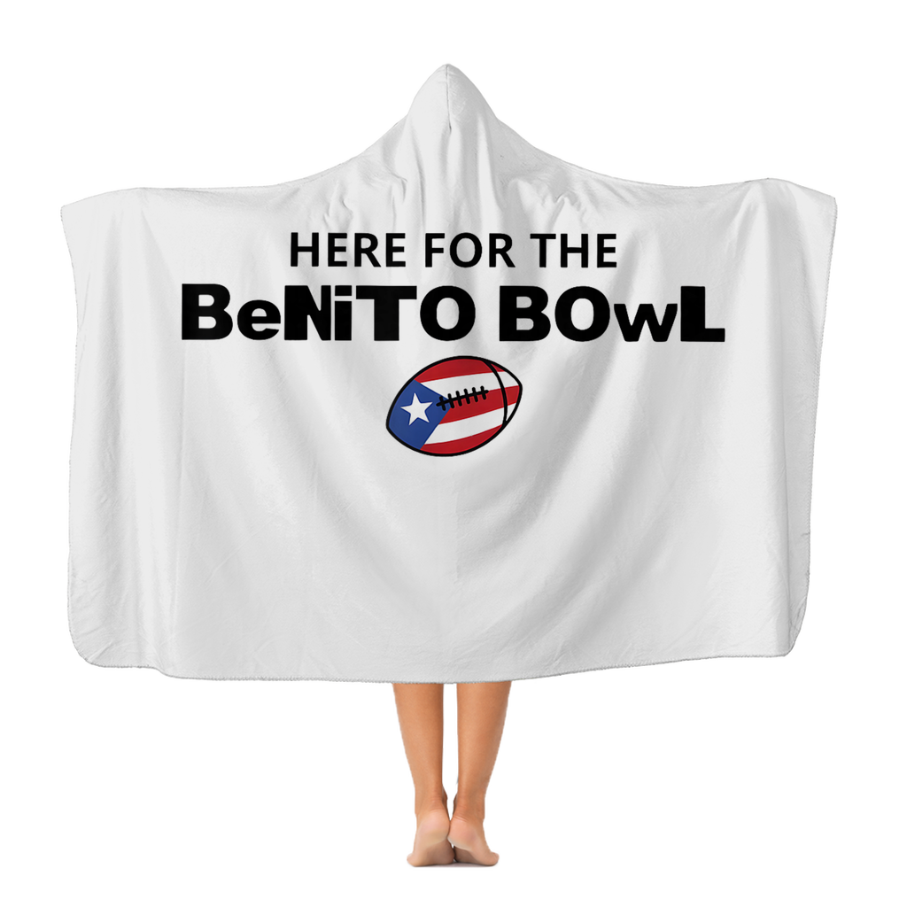 Benito Bowl Classic Adult Hooded Blanket