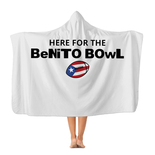 Benito Bowl Classic Adult Hooded Blanket