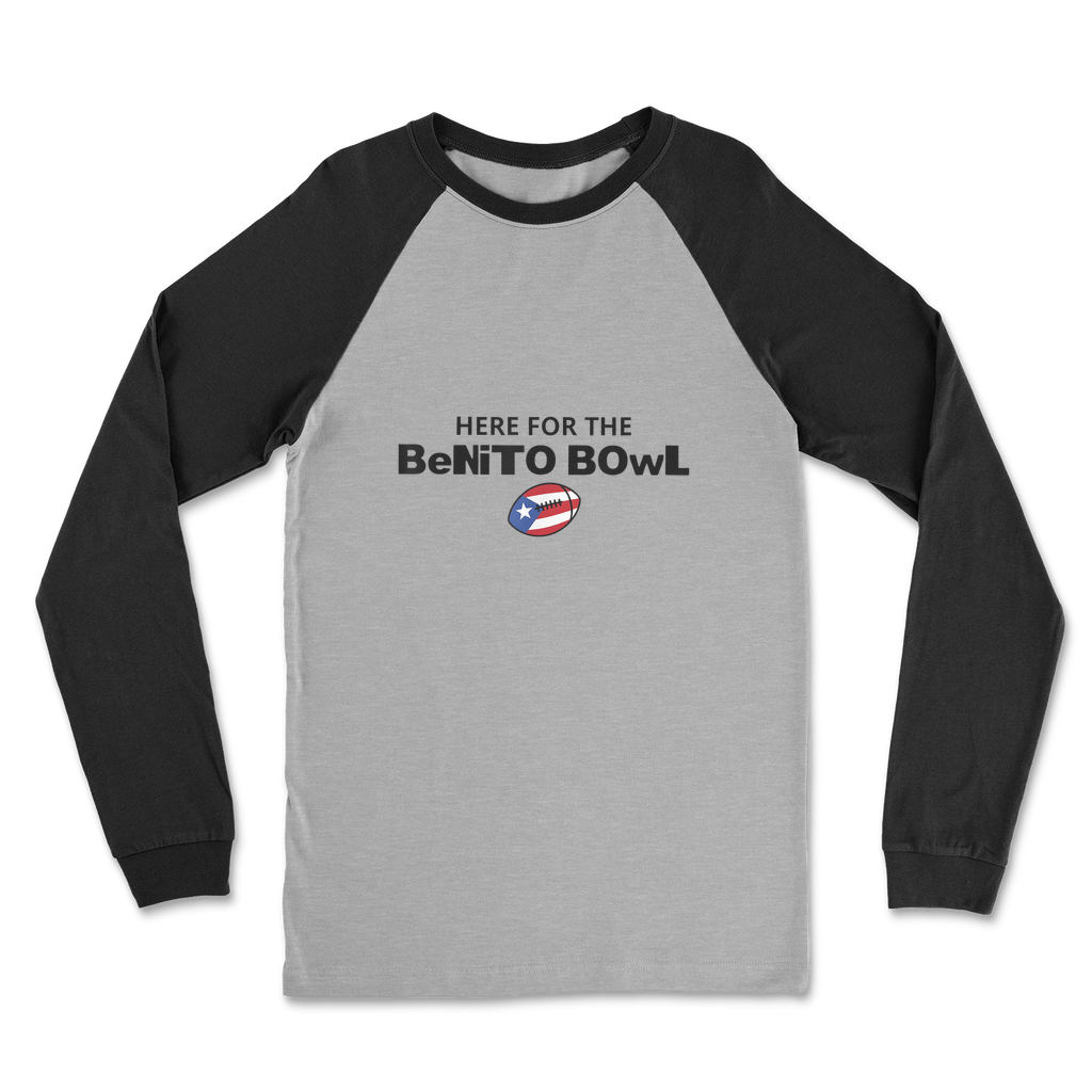 Benito Bowl Classic Raglan Long Sleeve Shirt