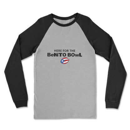 Benito Bowl Classic Raglan Long Sleeve Shirt