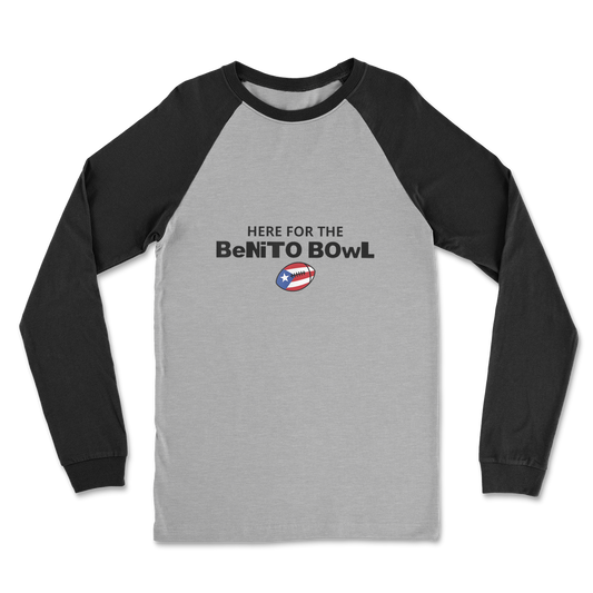 Benito Bowl Classic Raglan Long Sleeve Shirt