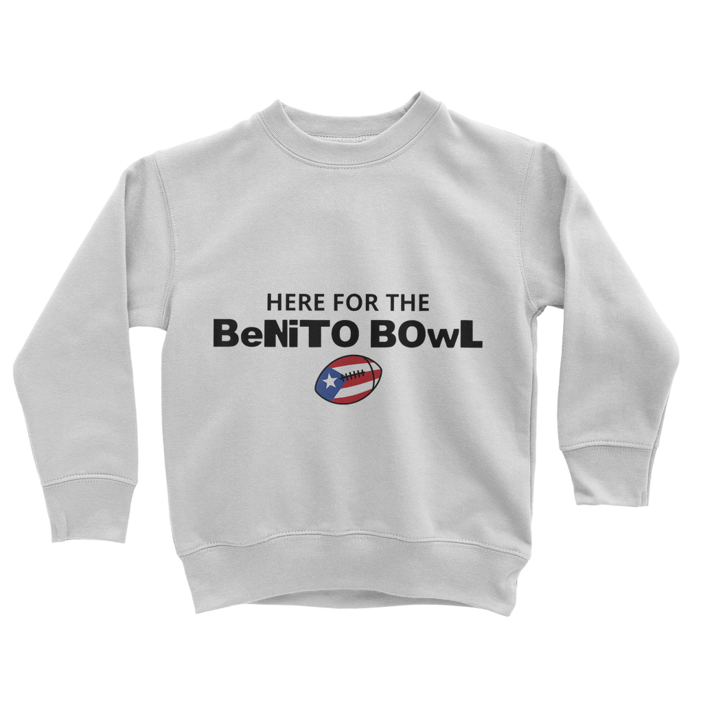 Benito Bowl Classic Kids Sweatshirt