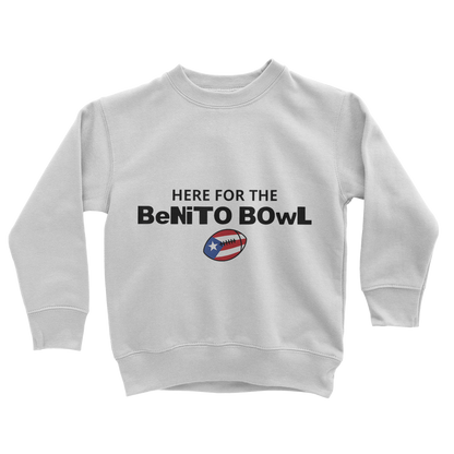 Benito Bowl Classic Kids Sweatshirt