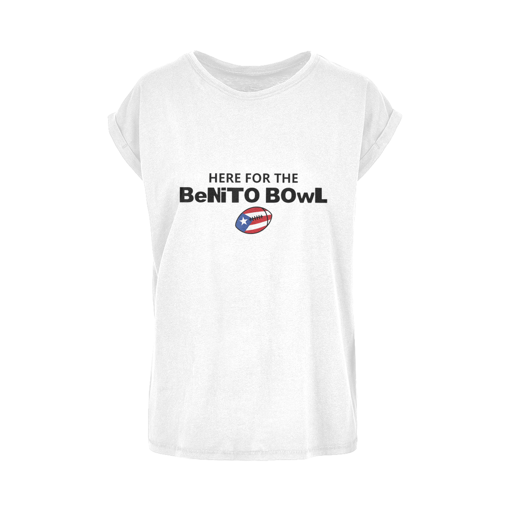 Benito Bowl Women's Extended Shoulder T-Shirt XS-5XL