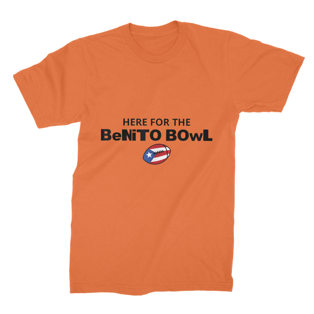 Benito Bowl Premium Jersey Adult T-Shirt
