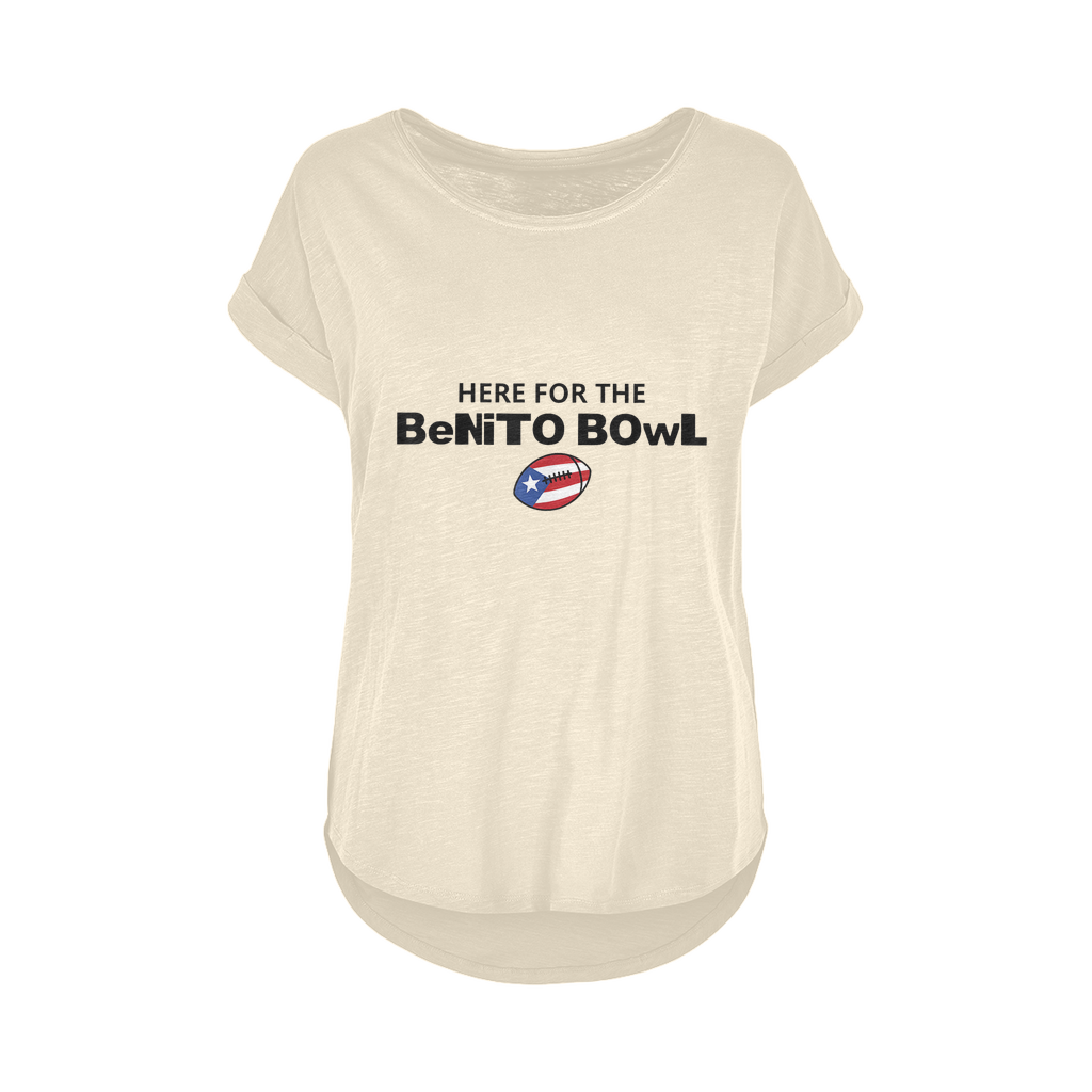 Benito Bowl Women's Long Slub T-Shirt XS-5XL