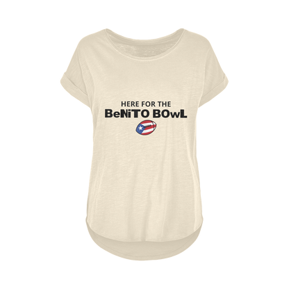 Benito Bowl Women's Long Slub T-Shirt XS-5XL